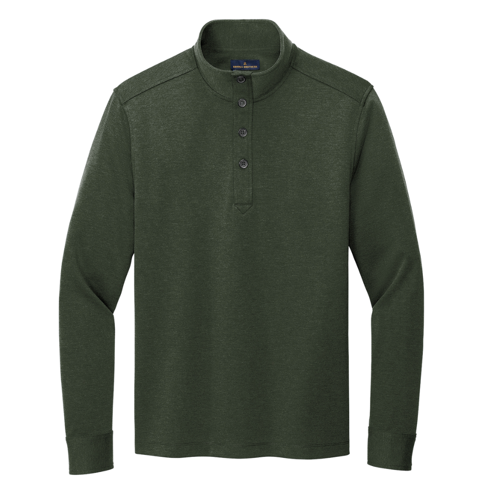 wng-2689-Brooks-Brothers®-Mid-Layer-Stretch-Half-Button-6-PineHeather Brooks Brothers® Mid-Layer Stretch Half-Button