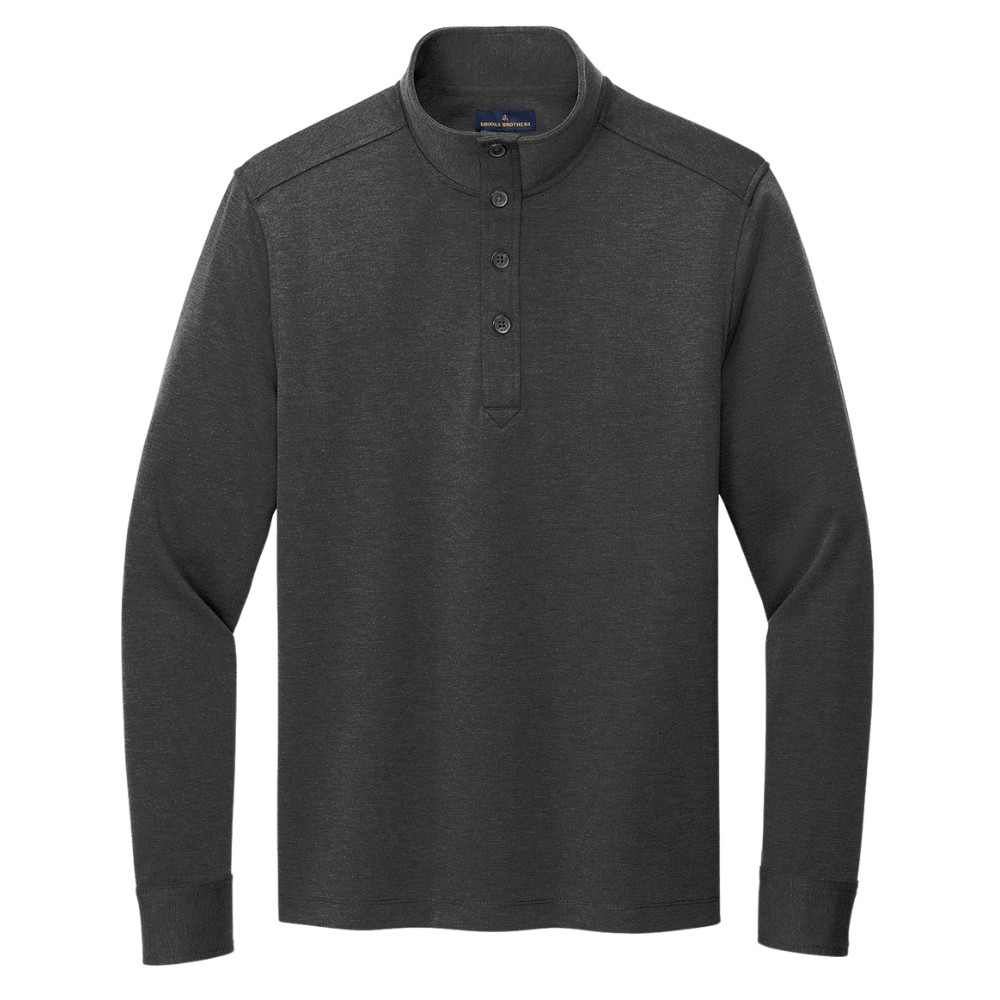 wng-2689-Brooks-Brothers®-Mid-Layer-Stretch-Half-Button-7-WindsorGray Brooks Brothers® Mid-Layer Stretch Half-Button