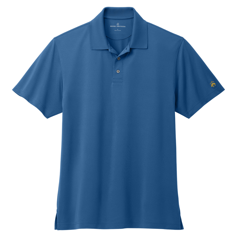 wng-2691-Brooks-Brothers®-Mesh-Pique-Performance-Polo-8-blue Brooks Brothers® Mesh Pique Performance Polo