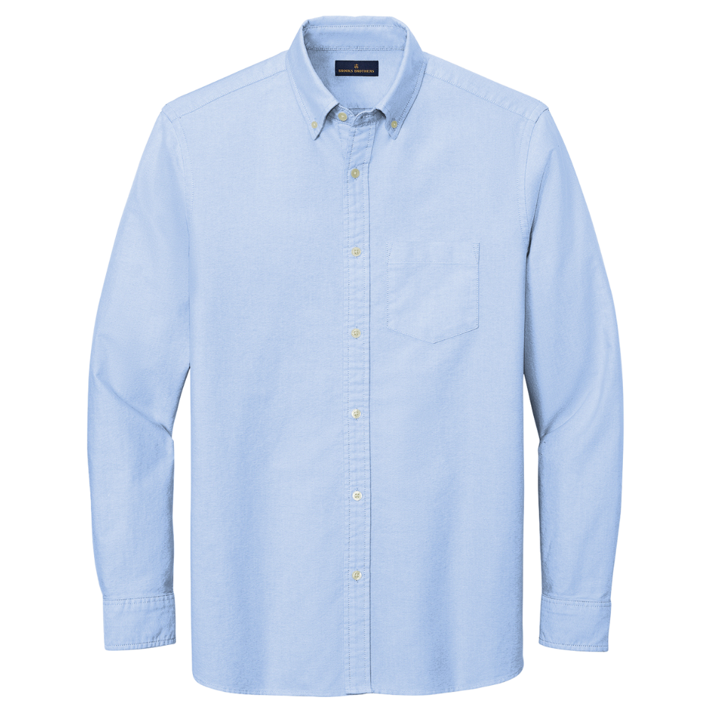 wng-2695-Brooks-Brothers®-Oxford-Cloth-Shirt-3-NewportBlue Brooks Brothers® Casual Oxford Cloth Shirt
