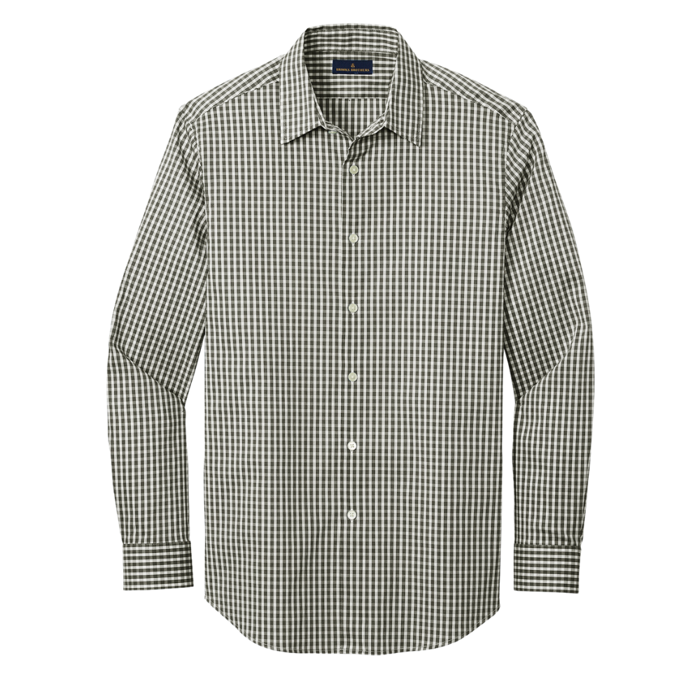 wng-2697-Brooks-Brothers®-Tech-Stretch-Shirt-5-DeepBlackCheck Brooks Brothers® Tech Stretch Shirt