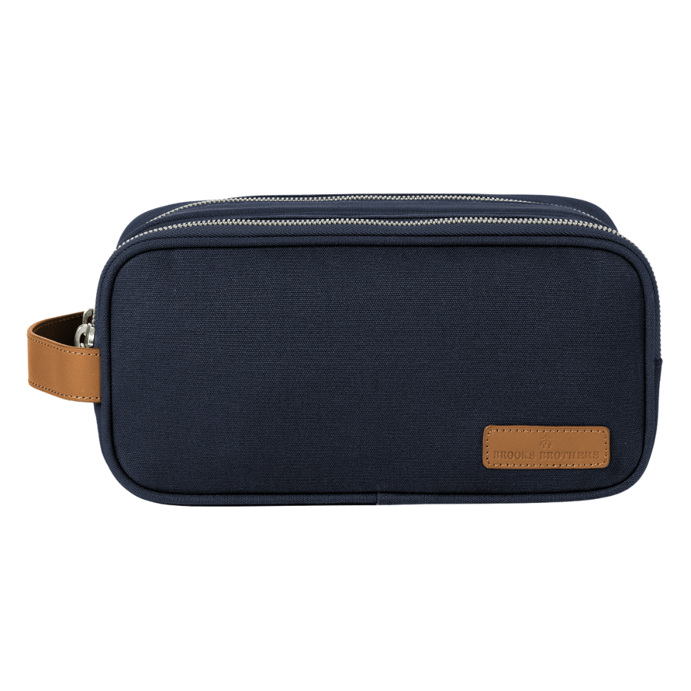 wng-2702-Brooks-Brothers®-Wells-Dopp-Kit-6-navy Brooks Brothers® Grant Dual-Handle Backpack