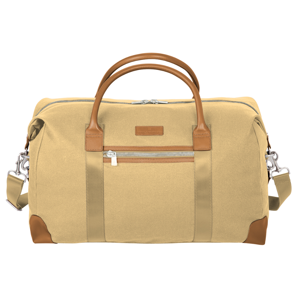 wng-2704-Brooks-Brothers®-Wells-Duffel-4-khaki Brooks Brothers® Wells Duffel