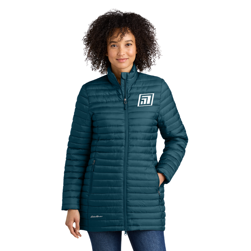 wng-2711-Eddie-Bauer®-Women’s-Packable-Quilted-Full-Zip-1-Teal Eddie Bauer® Women’s Packable Quilted Full-Zip