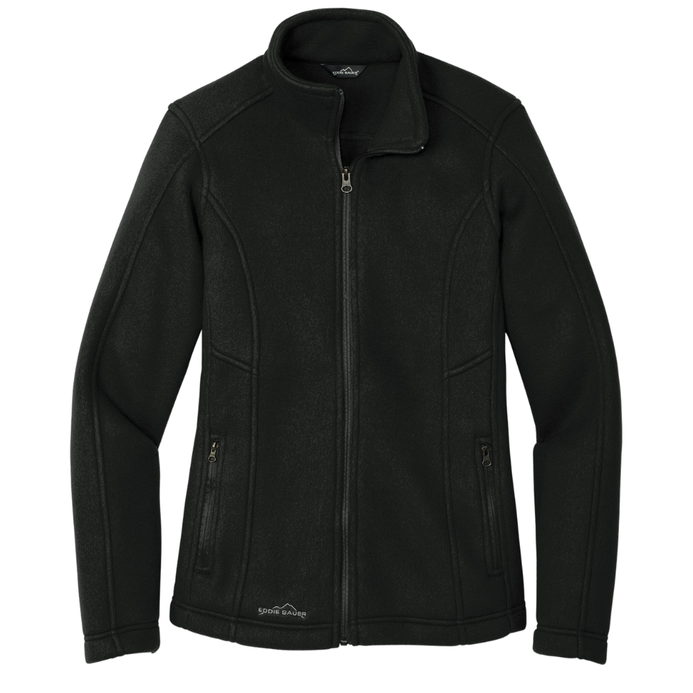 wng-2720-Eddie-Bauer®-Women's-Full-Zip-Fleece-Jacket-5-Black Eddie Bauer® Women's Full-Zip Fleece Jacket