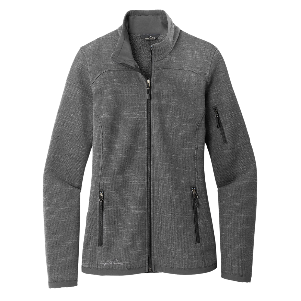 wng-2724-Eddie-Bauer®-Women's-Sweater-Fleece-Full-Zip-5-DarkGrayHeather Eddie Bauer ® Women's Sweater Fleece Full-Zip