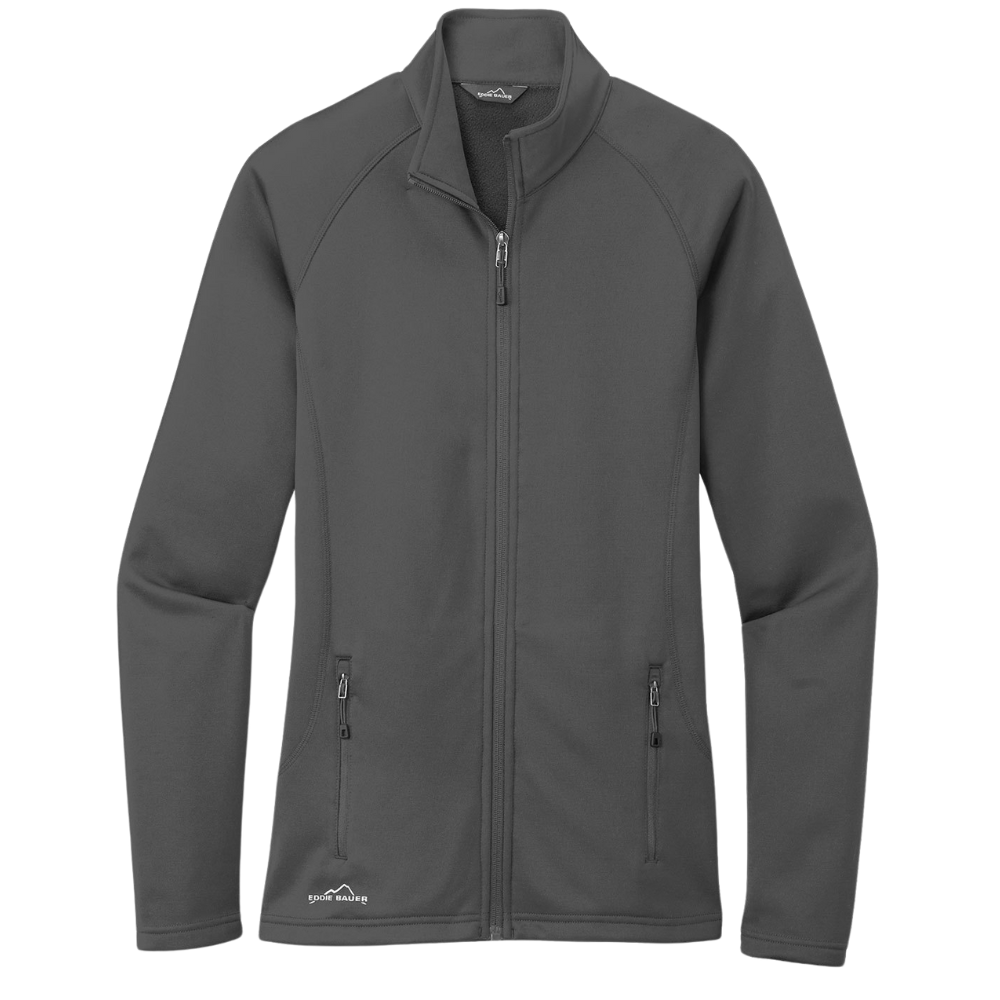 wng-2727-Eddie-Bauer®-Women's-Smooth-Fleece-Full-Zip-3-IronGate Eddie Bauer® Women's Smooth Fleece Full-Zip