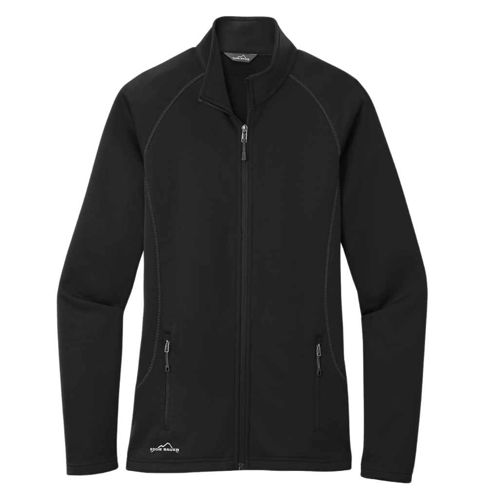 wng-2727-Eddie-Bauer®-Women's-Smooth-Fleece-Full-Zip-4-Black Eddie Bauer® Women's Smooth Fleece Full-Zip