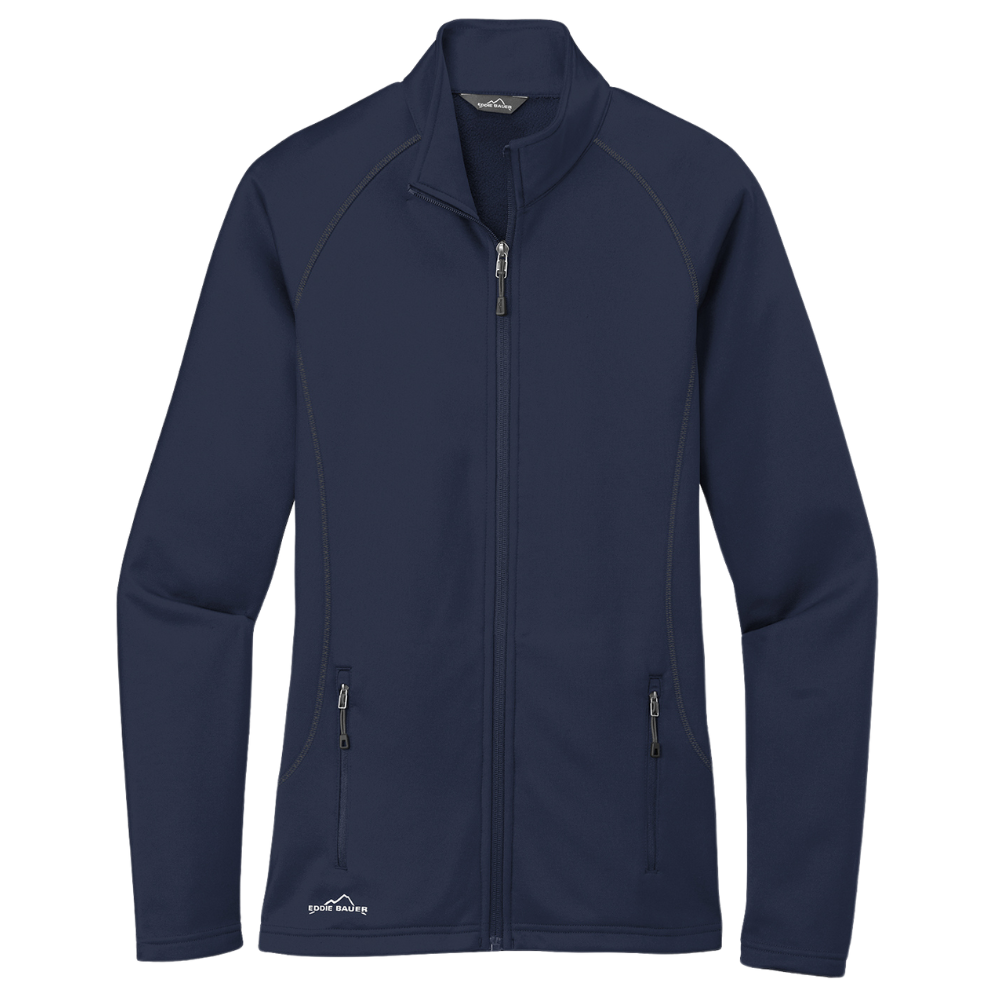 wng-2727-Eddie-Bauer®-Women's-Smooth-Fleece-Full-Zip-5-Navy Eddie Bauer® Women's Smooth Fleece Full-Zip
