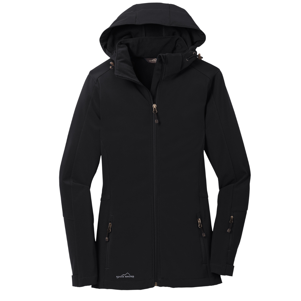 wng-2740-Eddie-Bauer®-Women's-Hooded-Soft-Shell-Parka-5-Black Eddie Bauer® Women's Hooded Soft Shell Parka