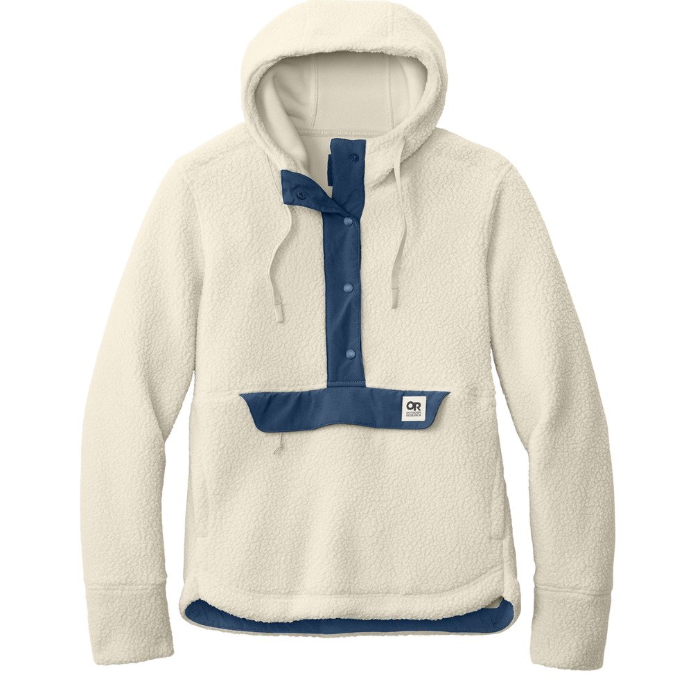 wng-2743-Outdoor-Research®-Women's-Packwood-Hoodie-3-OatNavy Outdoor Research® Women's Packwood Fleece Pullover Hoodie