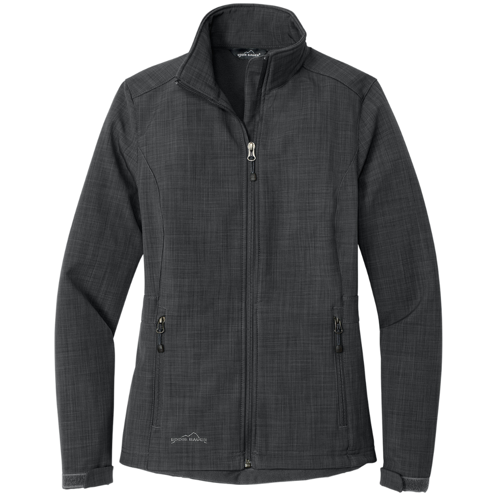 wng-2763-Eddie-Bauer®-Women's-Shaded-Crosshatch-Jacket-3-Gray Eddie Bauer® Women's Shaded Crosshatch Soft Shell Jacket