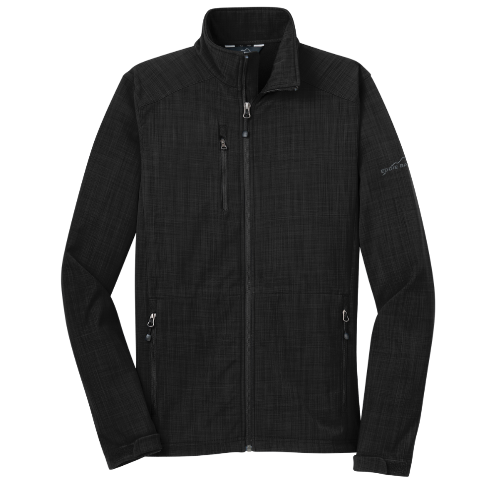 wng-2765-Eddie-Bauer®-Shaded-Crosshatch-Jacket-5-Black Eddie Bauer® Shaded Crosshatch Soft Shell Jacket