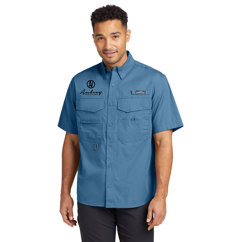 wng-2775-Eddie-Bauer®-Short-Sleeve-Fishing-Shirt-1-BlueGill Eddie Bauer® Short Sleeve Fishing Shirt