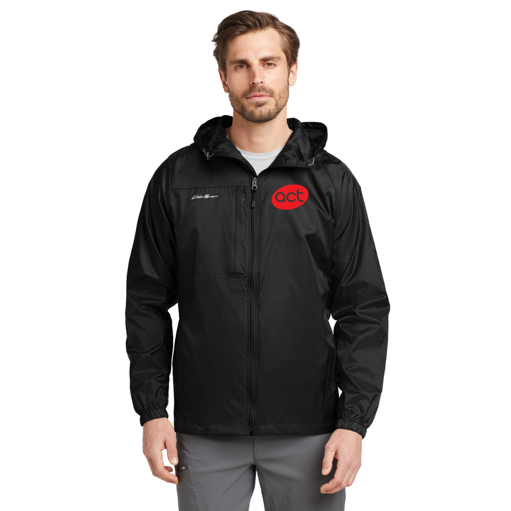 wng-2776-Eddie-Bauer®-Packable-Wind-Jacket-1-Black Eddie Bauer® Packable Wind Jacket