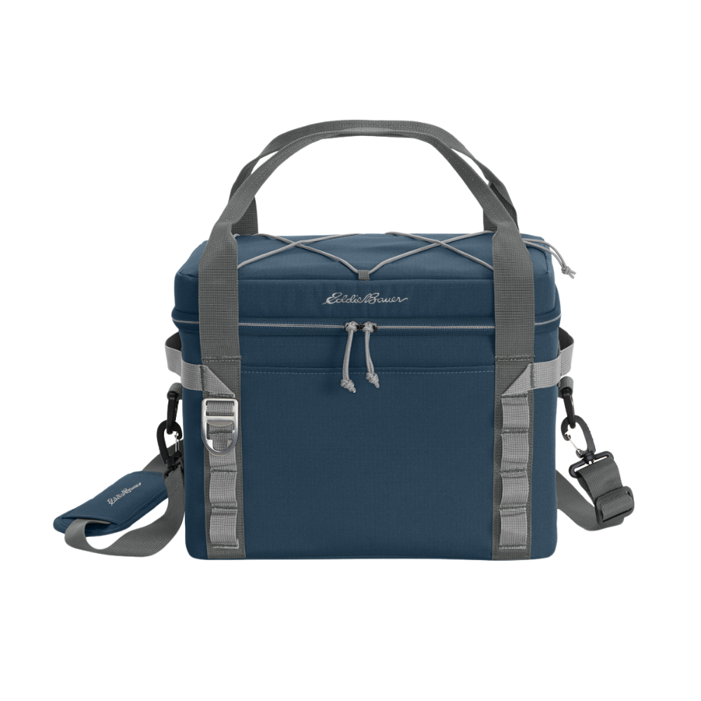 wng-2779-Eddie-Bauer-®-Max-Cool-24-Can-Cooler-5-RiverBlueNavyChrome Eddie Bauer ® Max Cool 24-Can Cooler