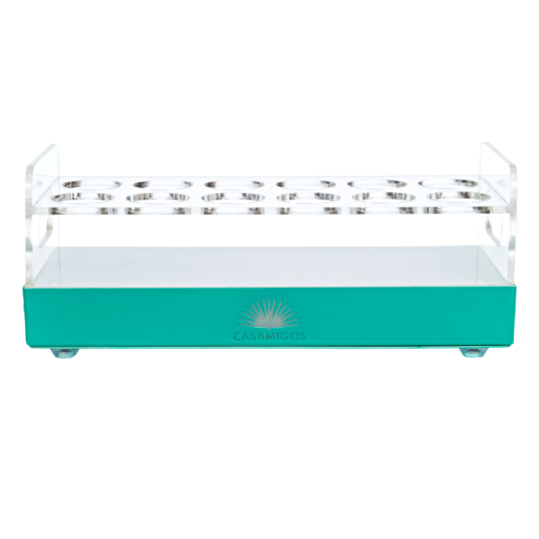 Rectangular Metal LED Shot Tray