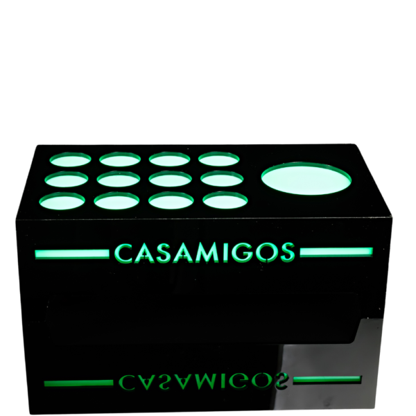Rectangular Acrylic LED Shot Tray