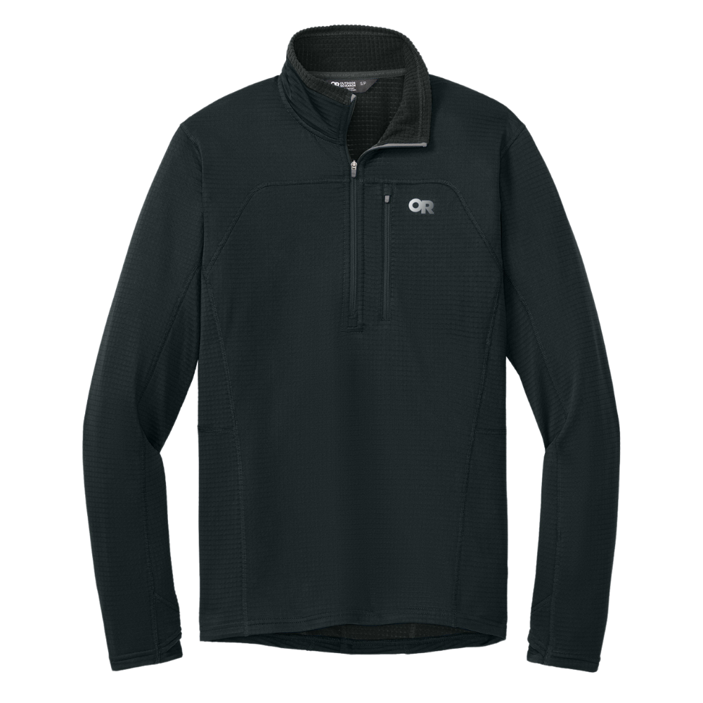 wng-2789-Outdoor-Research®-Tech-Grid-1-4-Zip-Fleece-4-Black Outdoor Research® Tech Grid 1/4-Zip Fleece