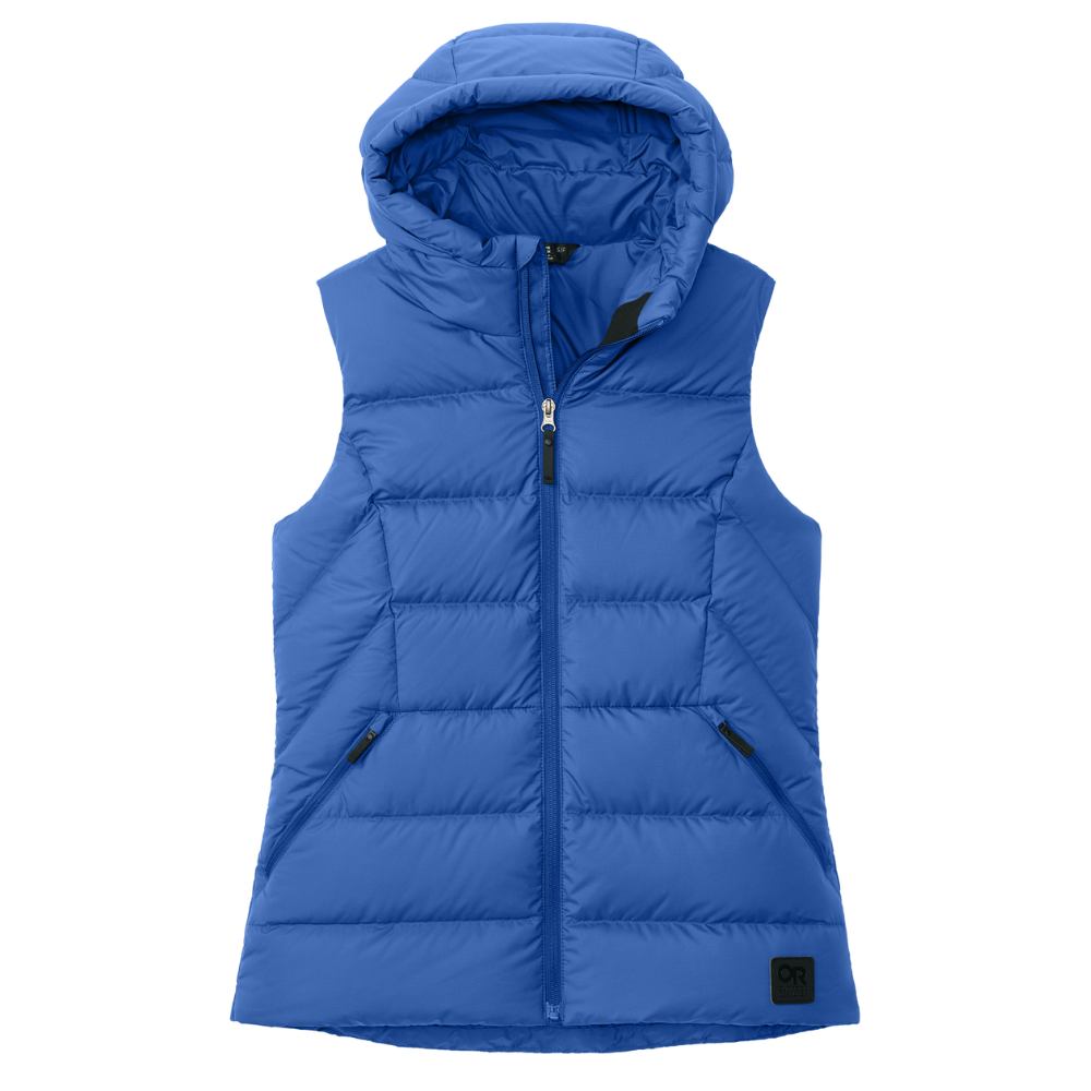 wng-2798-Outdoor-Research®-Women's-Coldsnap-Vest-5-Blue Outdoor Research® Women's Coldsnap Hooded Down Vest