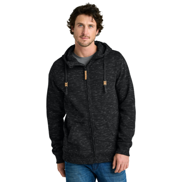 Wholesale tentree Space Dye Full Zip Hoodie Wine n Gear