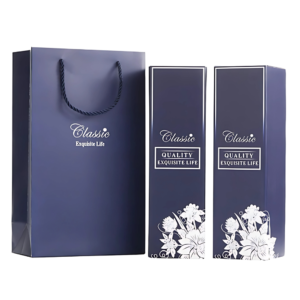 2-Bottle Wine Gift Box with Paper Bag