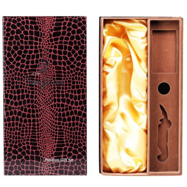1-Bottle Leather Style Wine Gift Box