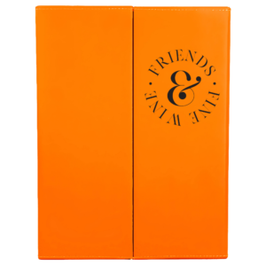 2-Bottle Leather Wine Gift Box