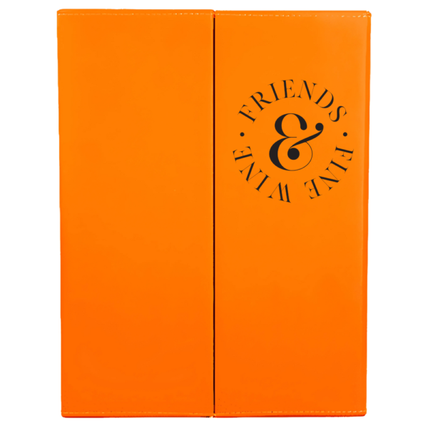 2-Bottle Leather Wine Gift Box
