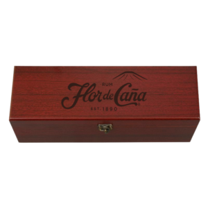 1-Bottle Red Wooden Wine Gift Box