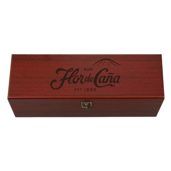 1-Bottle Red Wooden Wine Gift Box