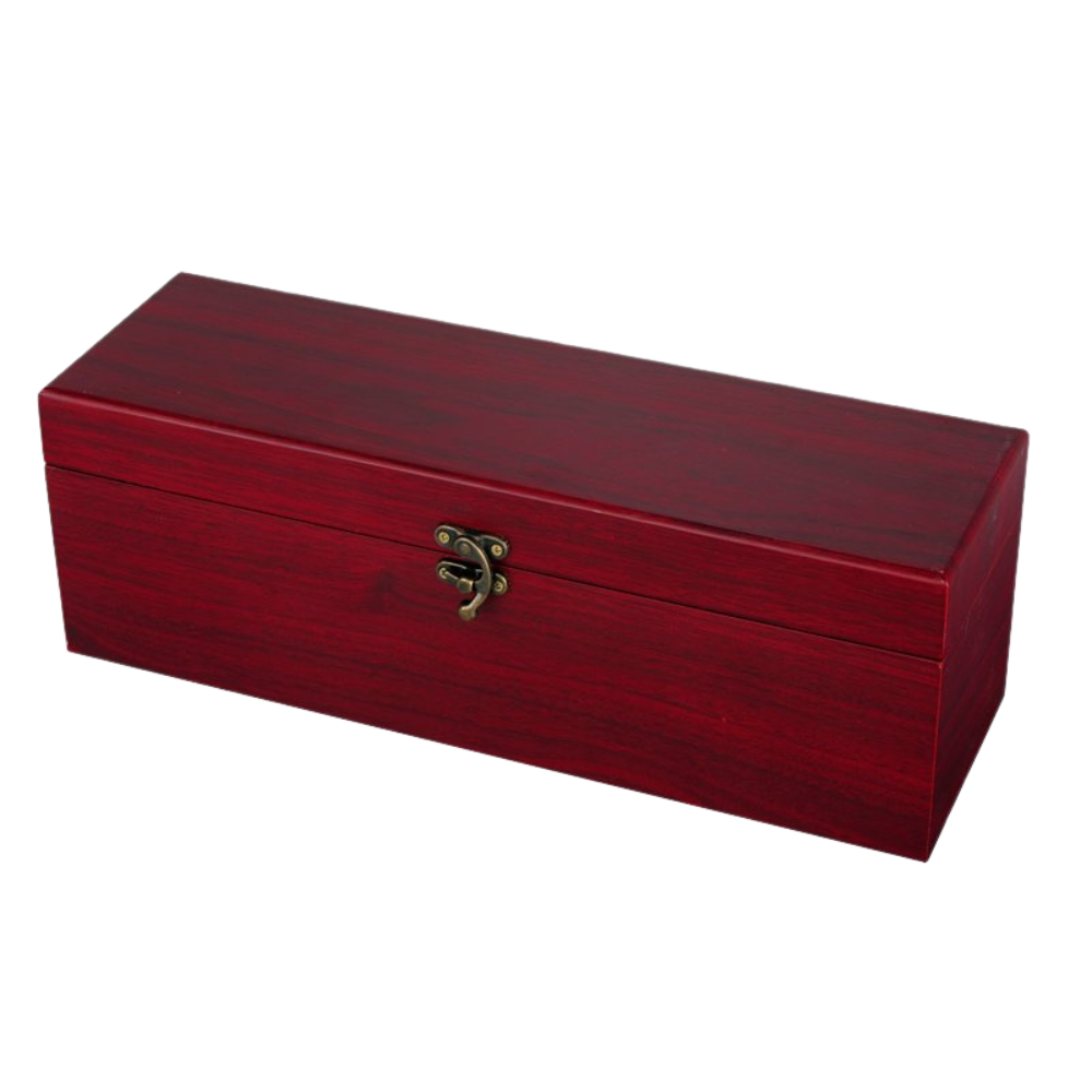 wng-2881-1-Bottle-Red-Wine-Gift-Box-#2-3 1-Bottle Red Wooden Wine Gift Box