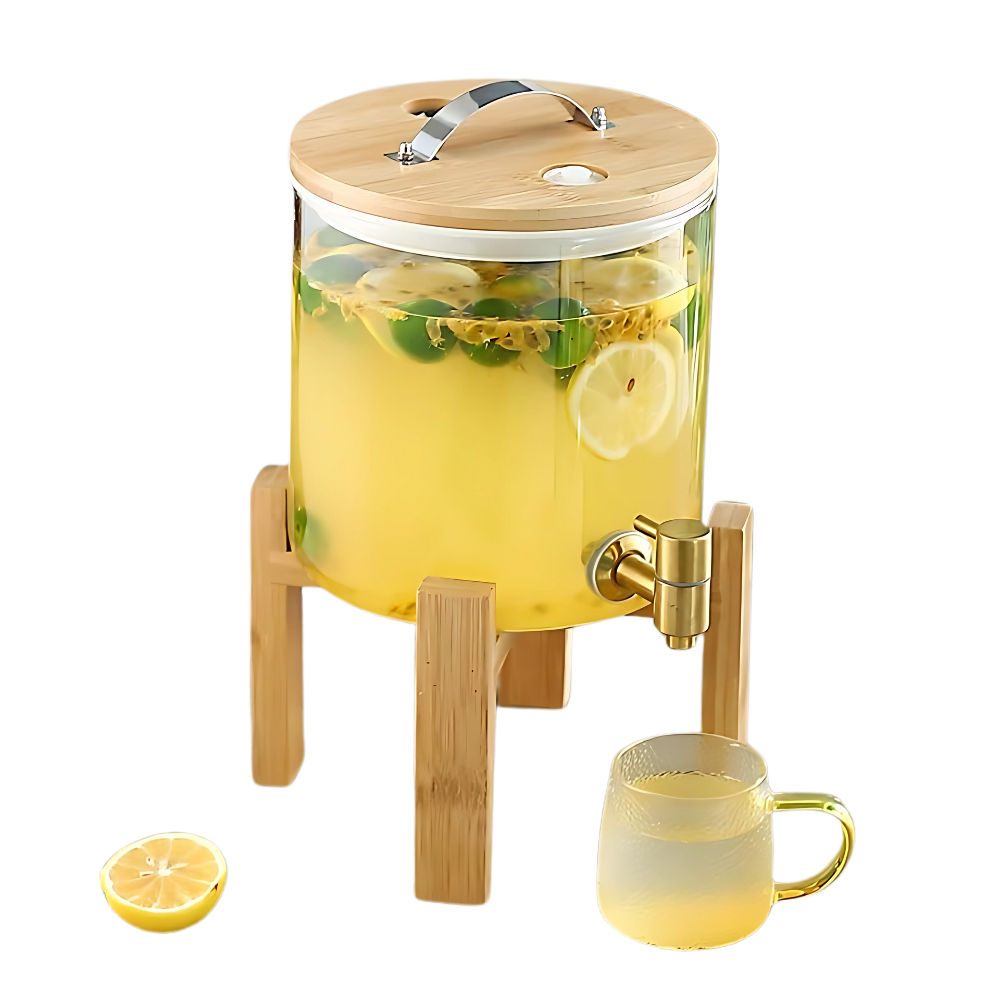 WNG-2957-Glass-Beverage-Dispenser-5L-4 5L Glass Beverage Dispenser