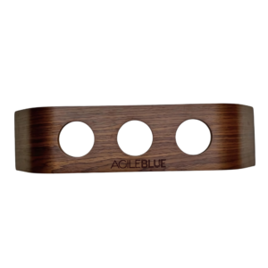 3-Ring Luxury Wooden Flight Tray