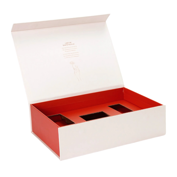 Customized Magnetic Lid Box with High Embossed Logo