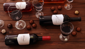 How does type of glasses affects the taste of wine?