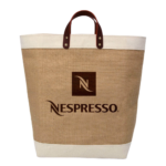 Upscale Burlap Tote