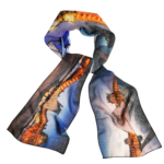 Full-Color Customized Chiffon Scarf