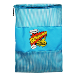 Mesh Laundry Bag with Panel