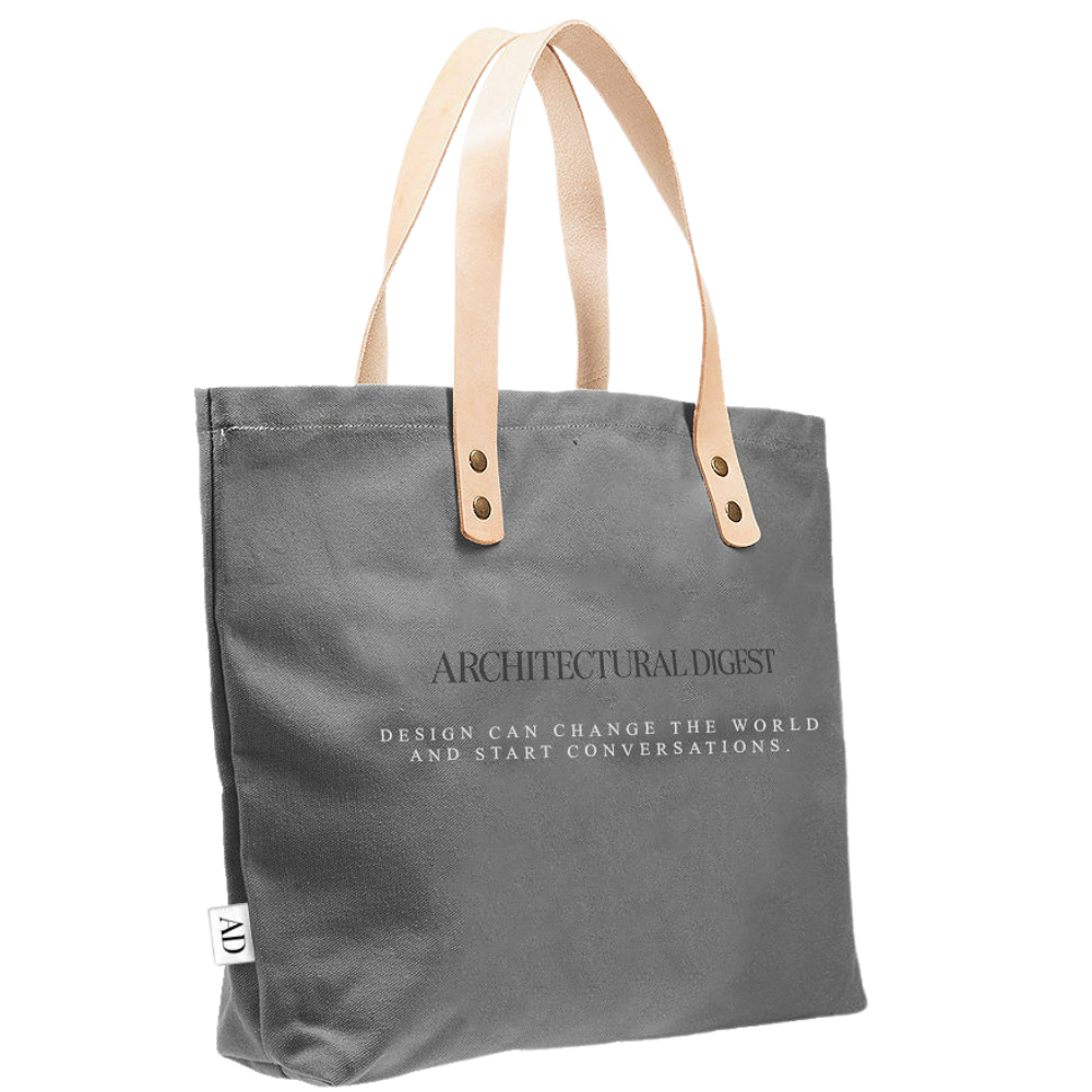 Recycled Canvas Market Tote Bag