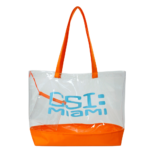 Clear Vinyl Tote Bag