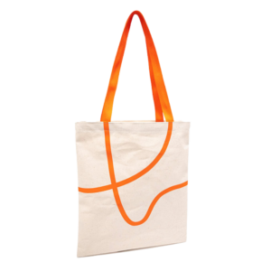 Recycled Canvas Magazine Tote Bag