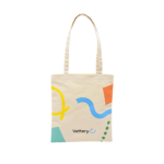 Recycled Canvas Magazine Tote Bag