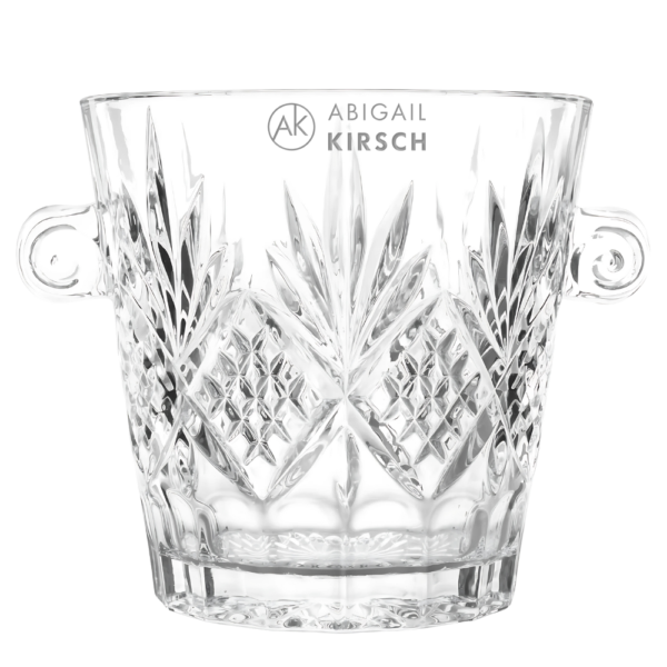 2L Glass Champagne Ice Bucket