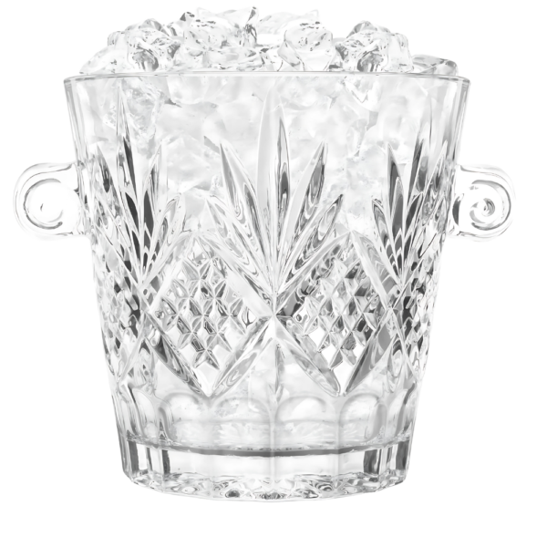 2L Glass Champagne Ice Bucket