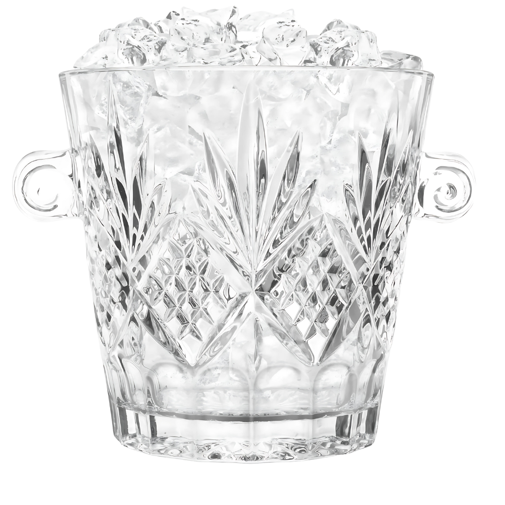 2L Glass Champagne Ice Bucket