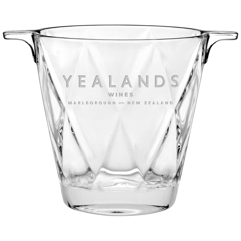 WNG-3031-6_-Glass-Ice-Bucket-1 6" Glass Ice Bucket with Handles