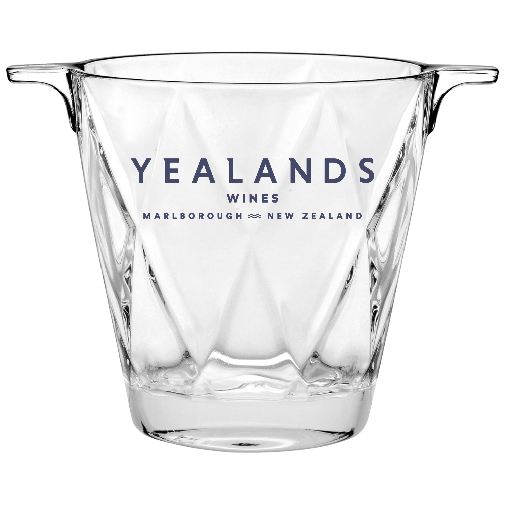 WNG-3031-6_-Glass-Ice-Bucket-2 6" Glass Ice Bucket with Handles