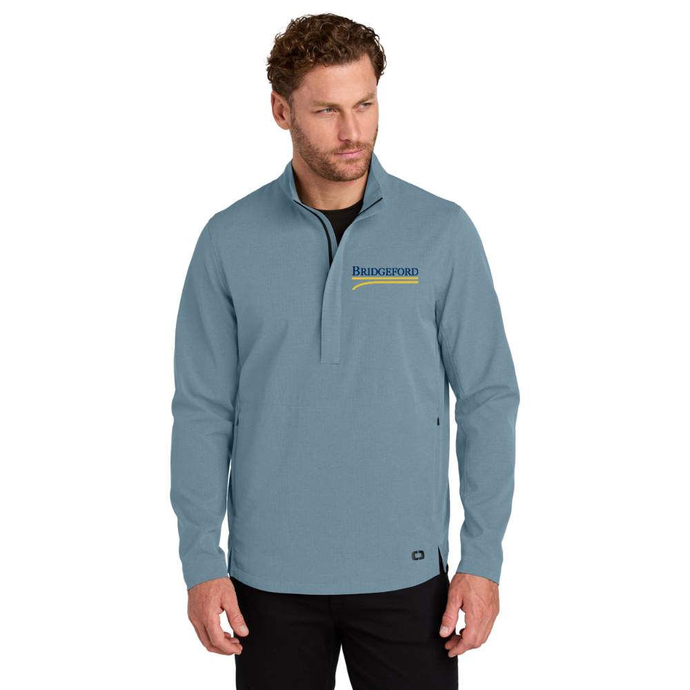 WNG-3040-OGIO®-Aspect-Half-Zip-Pullover-1-BlueMist OGIO® Aspect Half-Zip Pullover