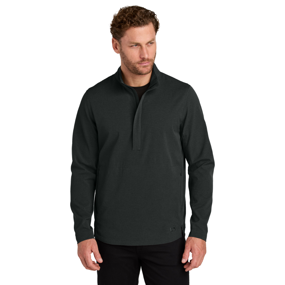 WNG-3040-OGIO®-Aspect-Half-Zip-Pullover-3-Black OGIO® Aspect Half-Zip Pullover
